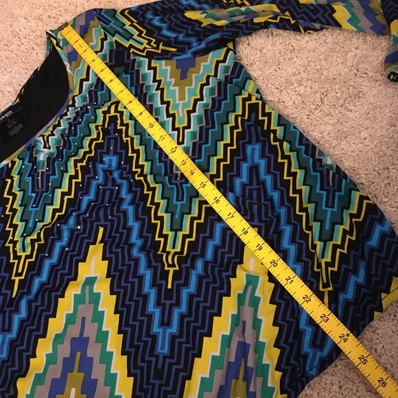 Electric Circus Punkrock Mistfit Bolt and Rhinestone Blouse - Picture 13 of 14